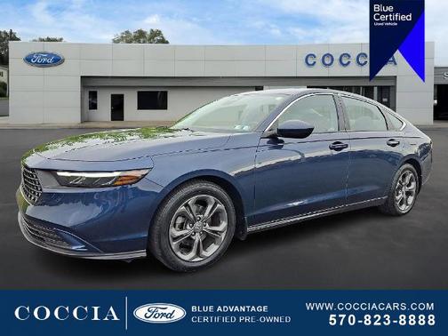 Blue 2024 Honda Accord EX