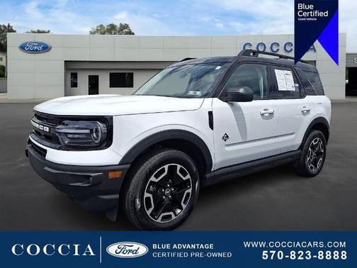 OXFORD WHITE 2024 Ford Bronco Sport OUTER BANKS