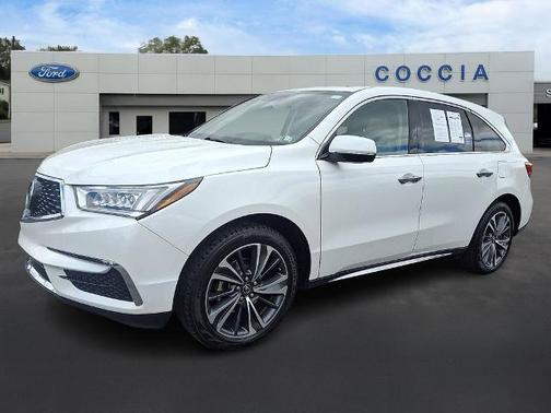 White 2020 Acura MDX 3.5 TECHNOLOGY