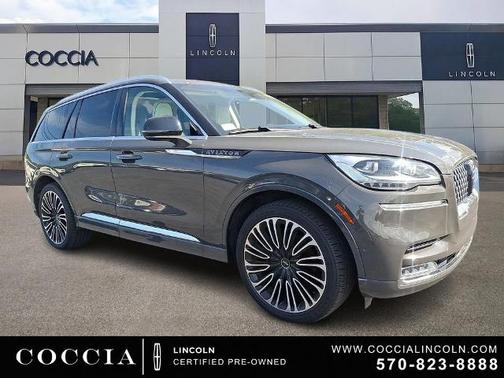 CHROMA CAVIAR DK GRAY MET C 2023 Lincoln Aviator BLACK LABEL