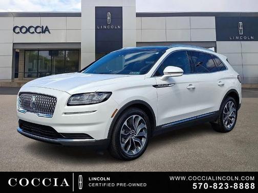 PRISTINE WHITE MET 3C 2022 Lincoln Nautilus RESERVE