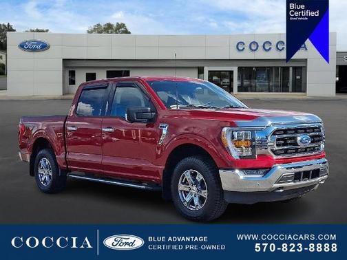 RAPID RED MET TINTED CC 2021 Ford F-150 XLT