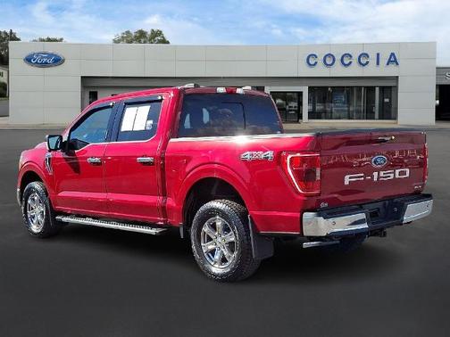 RAPID RED MET TINTED CC 2021 Ford F-150 XLT