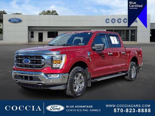 RAPID RED MET TINTED CC 2021 Ford F-150 XLT
