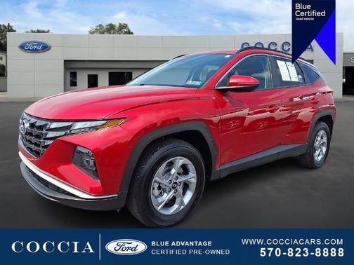Calypso Red 2022 Hyundai TUCSON SEL