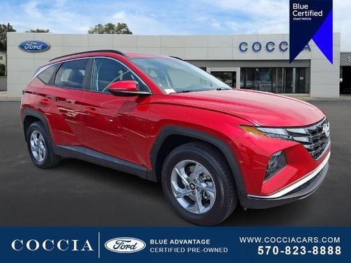 Calypso Red 2022 Hyundai TUCSON SEL