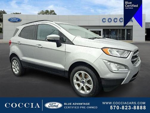 MOONDUST SILVER METALLIC 2022 Ford EcoSport SE
