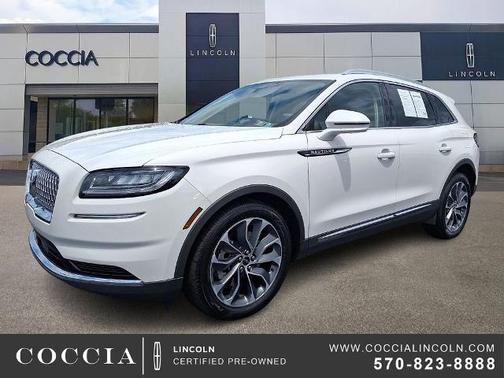 PRISTINE WHITE MET 3C 2023 Lincoln Nautilus RESERVE
