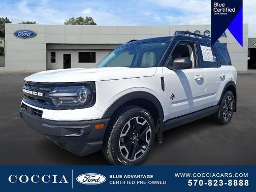 OXFORD WHITE 2022 Ford Bronco Sport OUTER BANKS