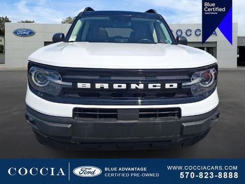 OXFORD WHITE 2022 Ford Bronco Sport OUTER BANKS