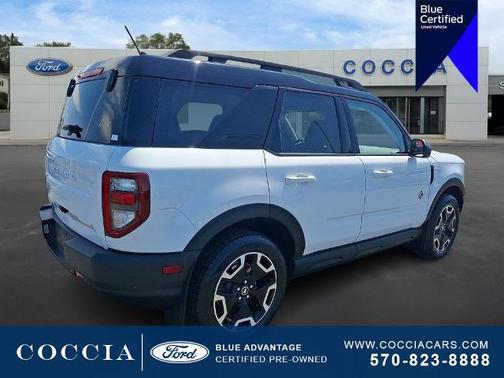 OXFORD WHITE 2022 Ford Bronco Sport OUTER BANKS