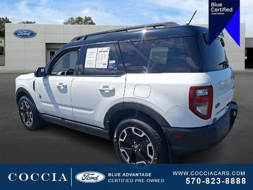 OXFORD WHITE 2022 Ford Bronco Sport OUTER BANKS