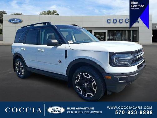 OXFORD WHITE 2022 Ford Bronco Sport OUTER BANKS