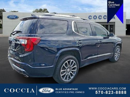 Midnight Blue Metallic 2021 GMC Acadia DENALI