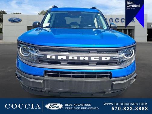 VELOCITY BLUE 2022 Ford Bronco Sport BIG BEND