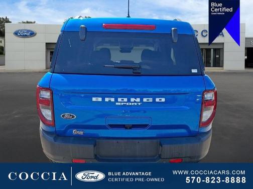 VELOCITY BLUE 2022 Ford Bronco Sport BIG BEND