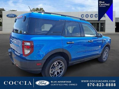 VELOCITY BLUE 2022 Ford Bronco Sport BIG BEND