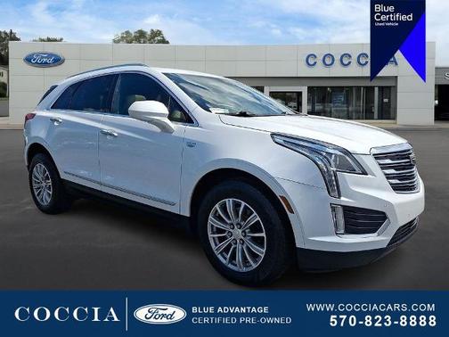 Crystal White Tri-Coat 2019 Cadillac XT5 LUXURY