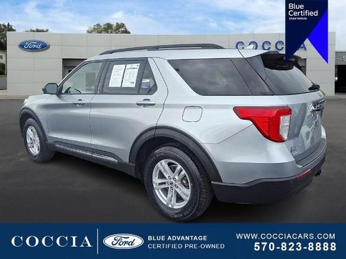 ICONIC SILVER METALLIC 2020 Ford Explorer XLT