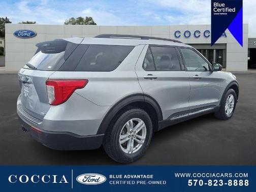 ICONIC SILVER METALLIC 2020 Ford Explorer XLT