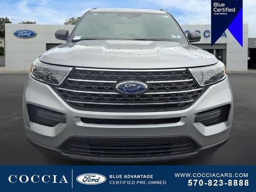 ICONIC SILVER METALLIC 2020 Ford Explorer XLT