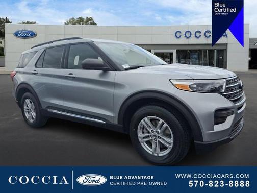 ICONIC SILVER METALLIC 2020 Ford Explorer XLT