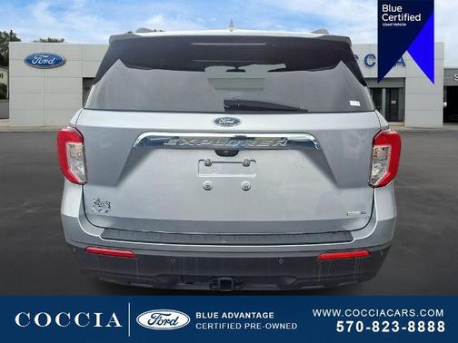 ICONIC SILVER METALLIC 2020 Ford Explorer XLT