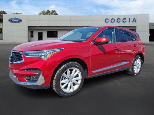 Red 2019 Acura RDX BASE