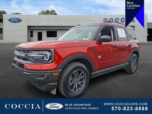 HOT PEPPER RED TC 2023 Ford Bronco Sport BIG BEND