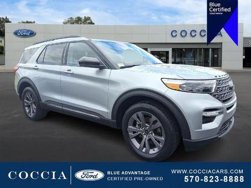 ICONIC SILVER METALLIC 2023 Ford Explorer XLT