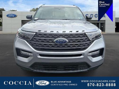 ICONIC SILVER METALLIC 2023 Ford Explorer XLT