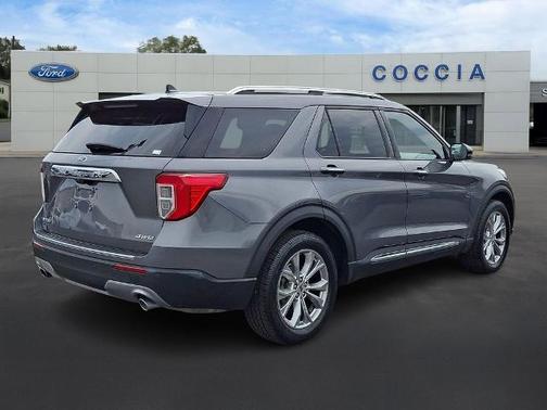 CARBONIZED GRAY METALLIC 2021 Ford Explorer LIMITED