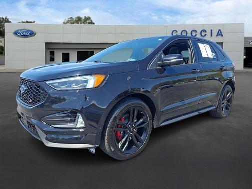 AGATE BLACK METALLIC 2021 Ford Edge ST