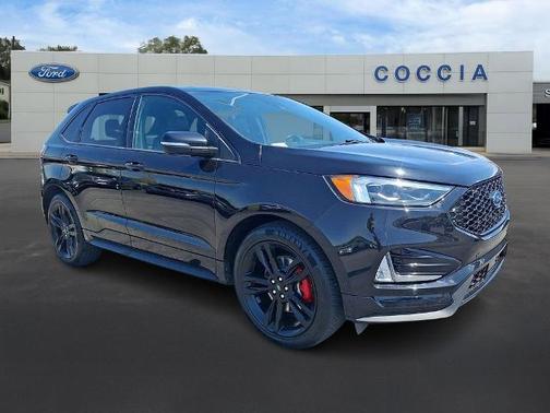 AGATE BLACK METALLIC 2021 Ford Edge ST