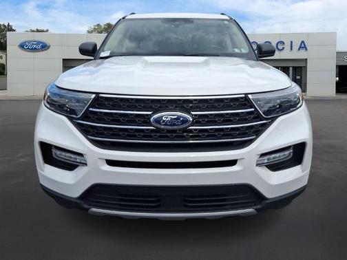STAR WHITE MET TRI-COAT 2023 Ford Explorer XLT