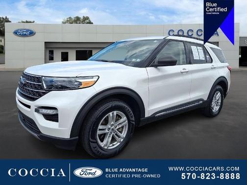 STAR WHITE MET TRI-COAT 2023 Ford Explorer XLT