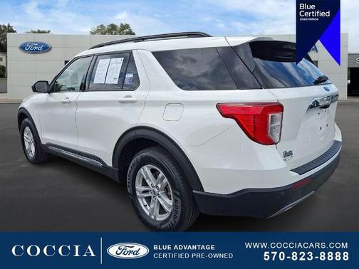 STAR WHITE MET TRI-COAT 2023 Ford Explorer XLT