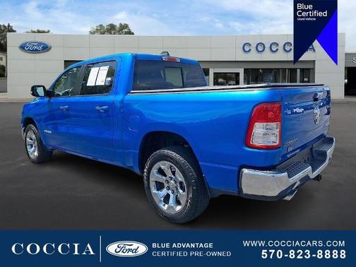 Hydro Blue Pearlcoat 2020 RAM 1500 BIG HORN/LONE STAR
