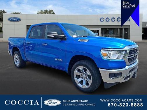 Hydro Blue Pearlcoat 2020 RAM 1500 BIG HORN/LONE STAR