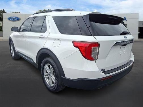STAR WHITE MET TRI-COAT 2021 Ford Explorer XLT