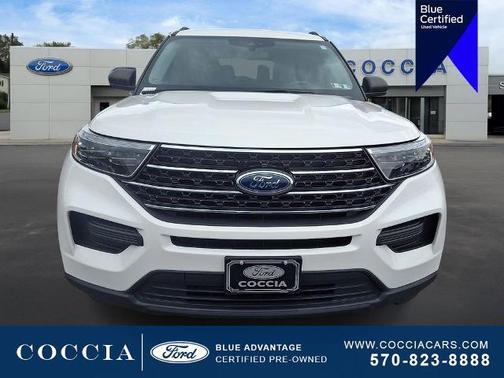 STAR WHITE MET TRI-COAT 2021 Ford Explorer XLT