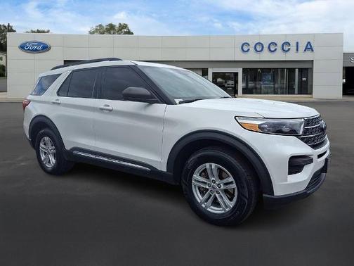 STAR WHITE MET TRI-COAT 2021 Ford Explorer XLT