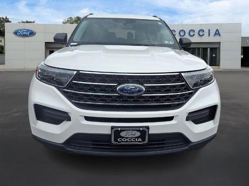 STAR WHITE MET TRI-COAT 2021 Ford Explorer XLT