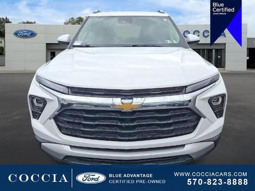 Summit White 2024 Chevrolet Trailblazer LT