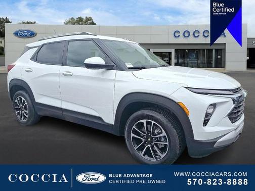 Summit White 2024 Chevrolet Trailblazer LT