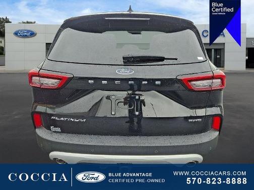 AGATE BLACK METALLIC 2023 Ford Escape PLATINUM