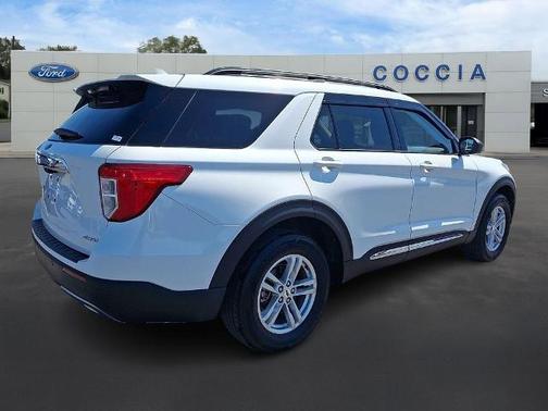 STAR WHITE MET TRI-COAT 2023 Ford Explorer XLT