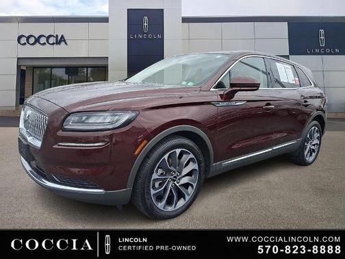 BURGUNDY VELVET MET TC 2023 Lincoln Nautilus RESERVE