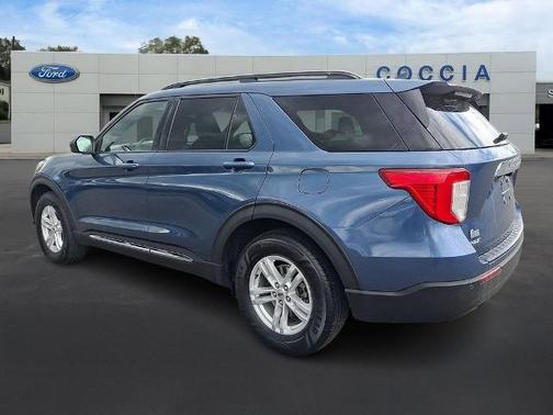 BLUE METALLIC 2020 Ford Explorer XLT