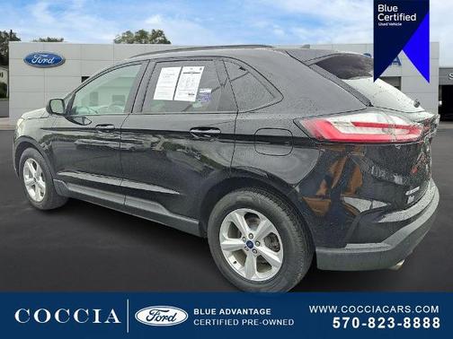 AGATE BLACK METALLIC 2020 Ford Edge SE